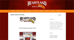Desktop Screenshot of heartlandauctions.ca